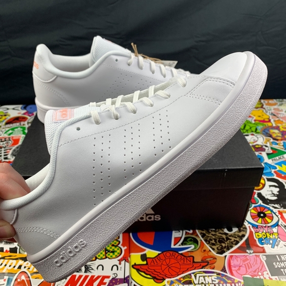 Adidas Advantage Base Tennis Shoes Womens Various - Picture 7 of 8